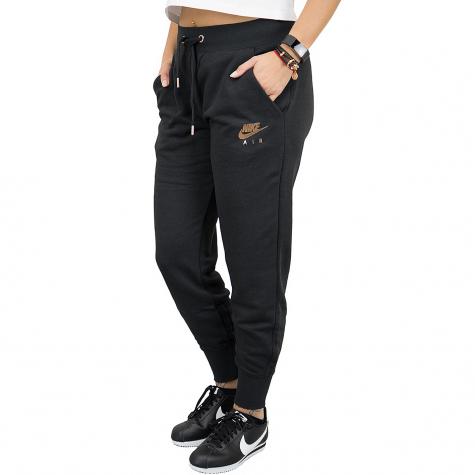 Nike Damen Sweatpants Air Reg Fleece schwarz 