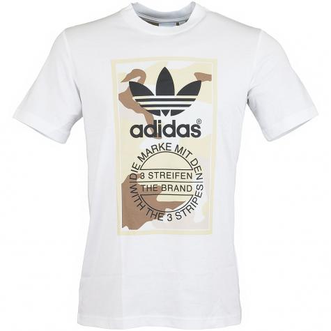 Adidas Originals T-Shirt Camo weiß/camouflage 