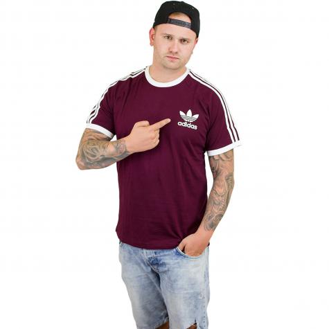 Adidas Originals T-Shirt California maroon