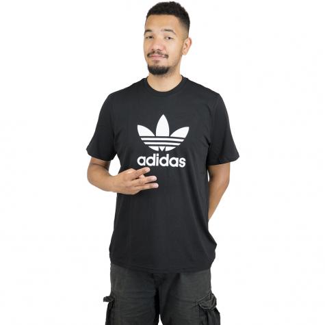 Adidas Originals T-Shirt Trefoil schwarz/weiß 