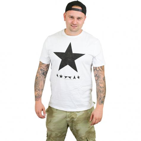 Amplified T-Shirt David Bowie Blackstar weiß 
