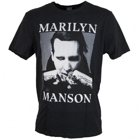 Amplified T-Shirt Marilyn Manson Fists schwarz 