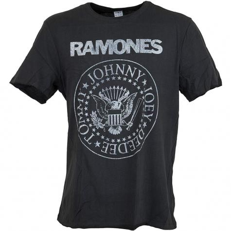 T-shirt Homme Amplified Ramones Tour 1976 - Taille M - Couleur Charcoal - Coton/polyester - Neuf Avec étiquette