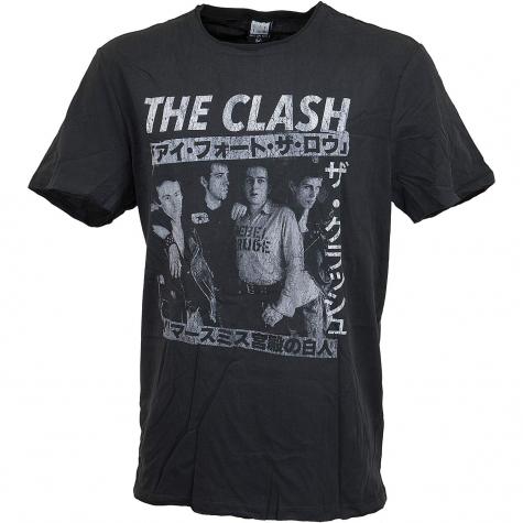 Amplified T-Shirt The Clash Tour Poster dunkelgrau 