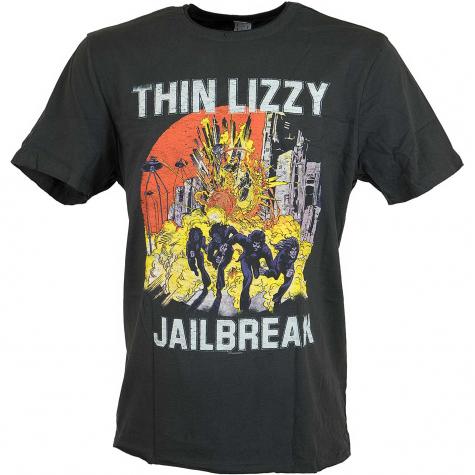 Amplified T-Shirt Thin Lizzy Jailbreak dunkelgrau 