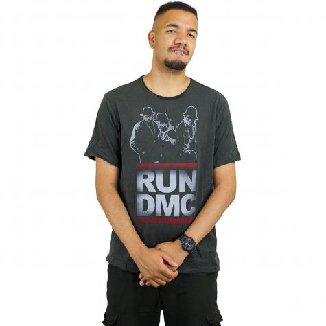 Amplified T-Shirt Run DMC Silhouette dunkelgrau 