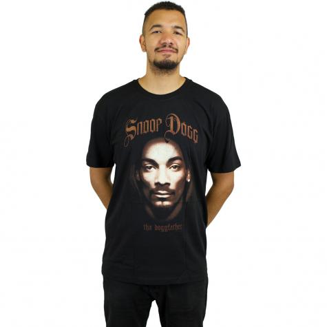 Amplified T-Shirt Snoop Dogg Dogfather schwarz 