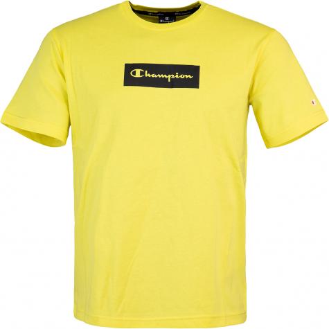 Champion American Logo T-Shirt gelb 