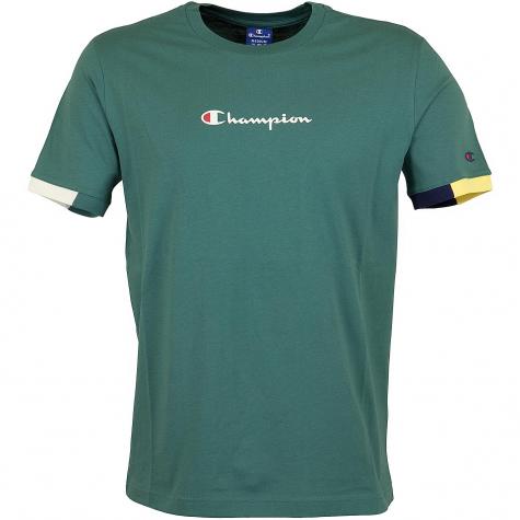 Champion T-Shirt Ringer grün 