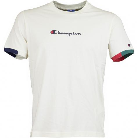 Champion T-Shirt Ringer weiß 