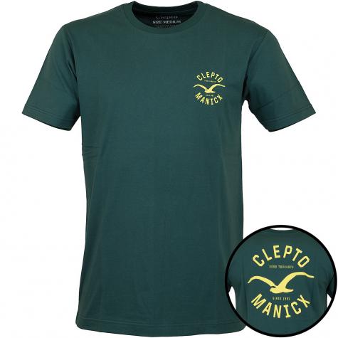 Cleptomanicx T-Shirt Game grün 
