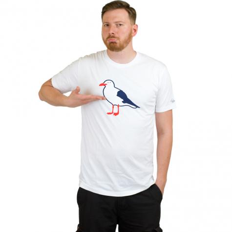 Cleptomanicx T-Shirt  Gull weiß 