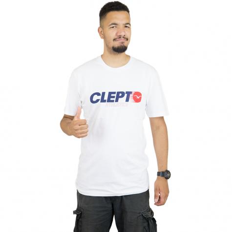 Cleptomanicx T-Shirt Lit weiß 