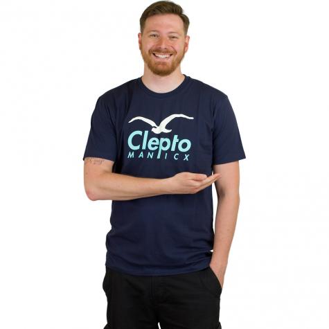 Cleptomanicx T-Shirt Mowe CI dunkelblau 