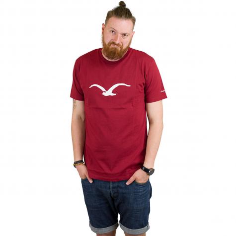 Cleptomanicx T-Shirt Mowe merlot red 