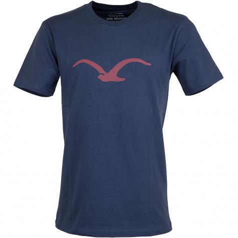 Cleptomanicx T-Shirt Mowe dunkelblau 