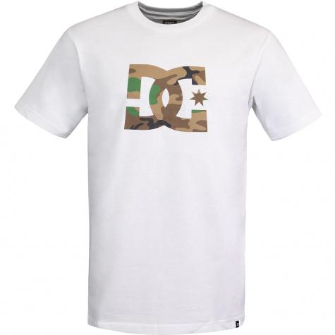 T-Shirt DC Star Camo Fill white 