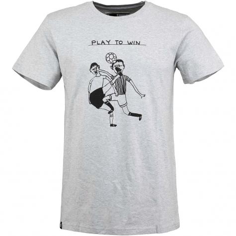 Dedicated T-Shirt Play To Win grau 