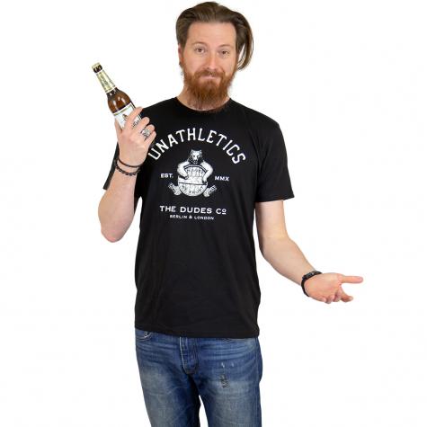 The Dudes T-Shirt Unathletics Drinking schwarz 