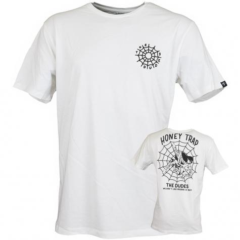 The Dudes T-Shirt Web weiß