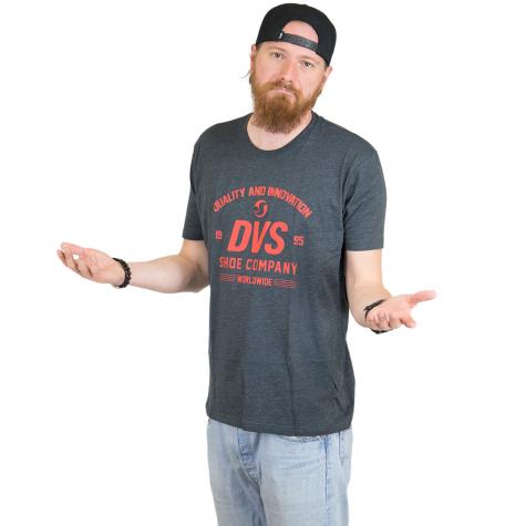 DVS T-Shirt Quality dunkelgrau 