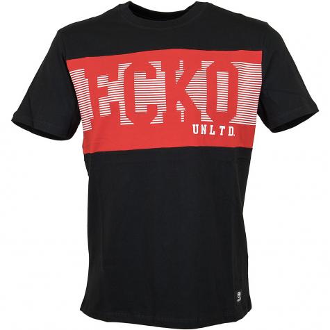 Ecko Unltd T-Shirt Square72 schwarz/rot