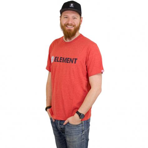 Element T-Shirt Blazin rot 