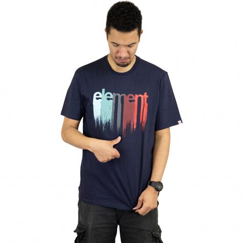 Element T-Shirt Drip dunkelblau 