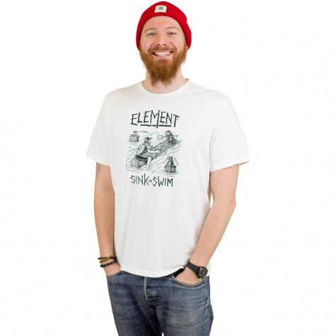 Element T-Shirt Face Off weiß 