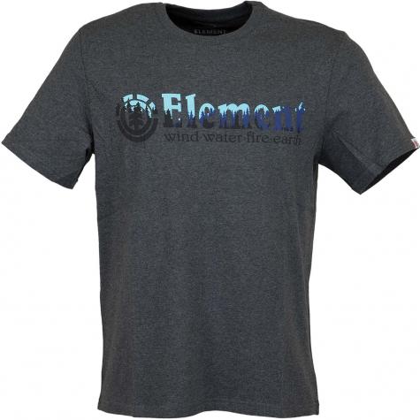 Element T-Shirt Glimpse Horizontal dunkelgrau 