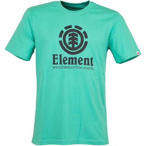 Element T-Shirt Vertical mint grün 