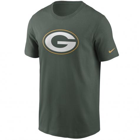 Nike NFL Green Bay Packers Essential Logo T-Shirt grün 