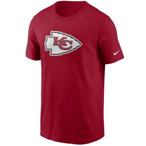 Nike NFL Kansas City Chiefs Logo Essential T-Shirt rot 