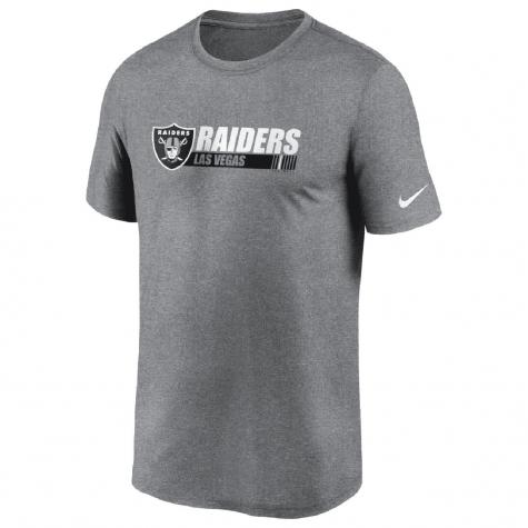 Nike Las Vegas Raiders Team ConferencT-Shirt grau 