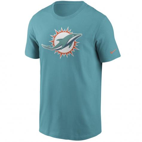 Nike NFL Miami Dolphins Logo Essential T-Shirt türkis 