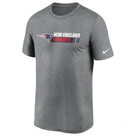Nike NFL New England Patriots Team Conference T-Shirt grau 