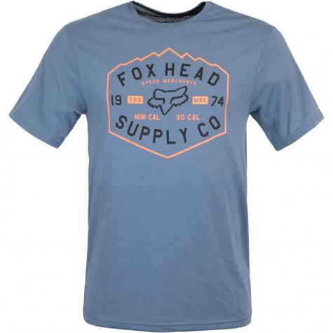 Fox Backbone Tech HerrenT-Shirt blau 