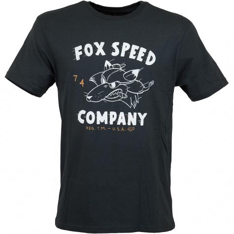 Fox T-Shirt Bomber schwarz 