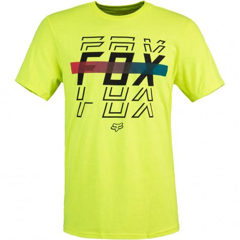 Fox Cranker T-Shirt gelb 