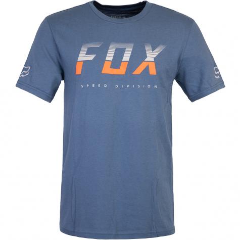 T-Shirt Fox End Of The Line blau 
