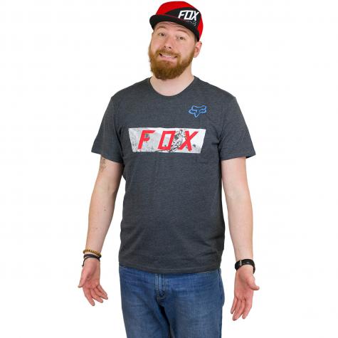 Fox T-Shirt Ghostburn schwarz meliert 