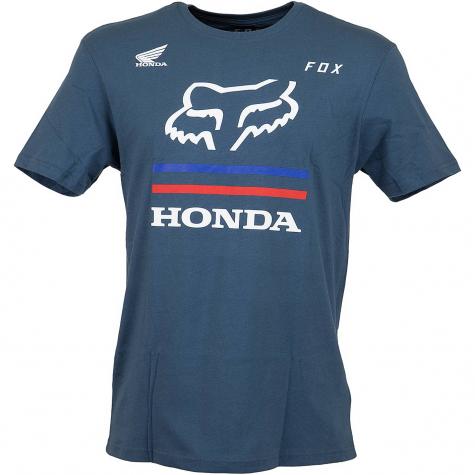 Fox T-Shirt Honda Premium dunkelblau 