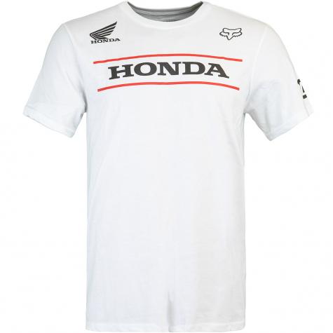 T-Shirt Fox Honda weiß 