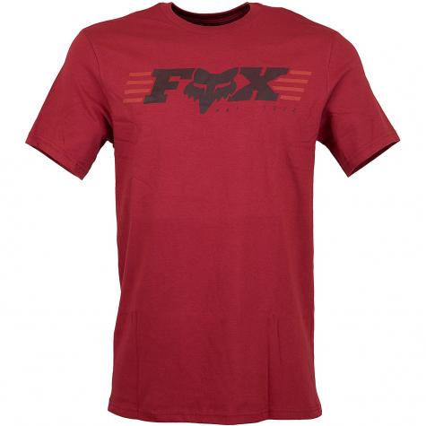 Fox T-Shirt Muffler rot 