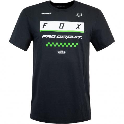 Fox Pro Circuit Block Herren T-Shirt schwarz 