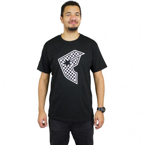 Famous Stars And Straps T-Shirt Checker Badge schwarz