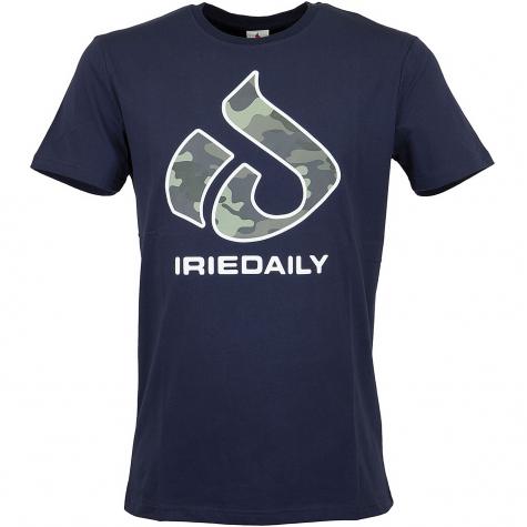Iriedaily T-Shirt Original Glyph dunkelblau 