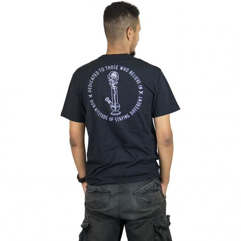Iriedaily T-Shirt Rosebong schwarz