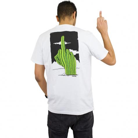 Iriedaily T-Shirt WTFucktus weiß 
