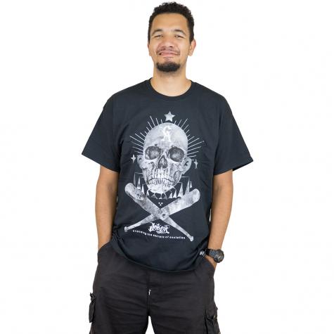 Joker Brand T-Shirt Skull Clown schwarz 